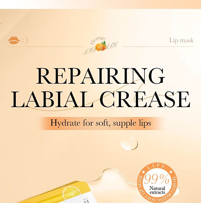 Fayankou Orange Moisturizing Soft Lip Mask - #Lip Mask