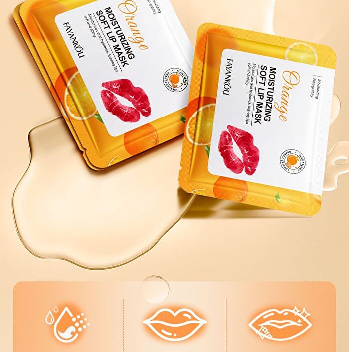 Fayankou Orange Moisturizing Soft Lip Mask - #Lip Mask