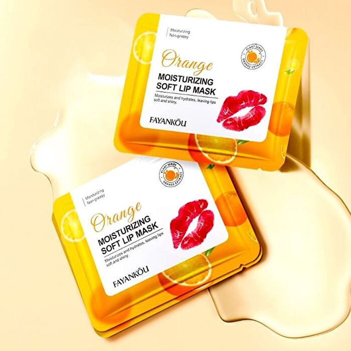 Fayankou Orange Moisturizing Soft Lip Mask - #Lip Mask