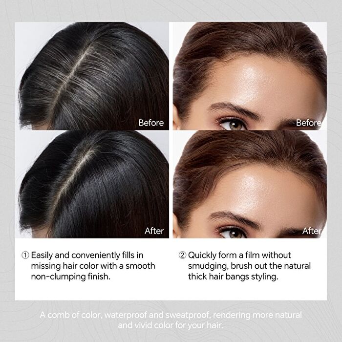 Natural Eyebrows & Hair Touch-Up Stick - 2 Colors - 01# Dark Brown - 8g