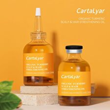CartaLyar Organic Turmeric Scalp & Hair Stregthening Oil - 50ml