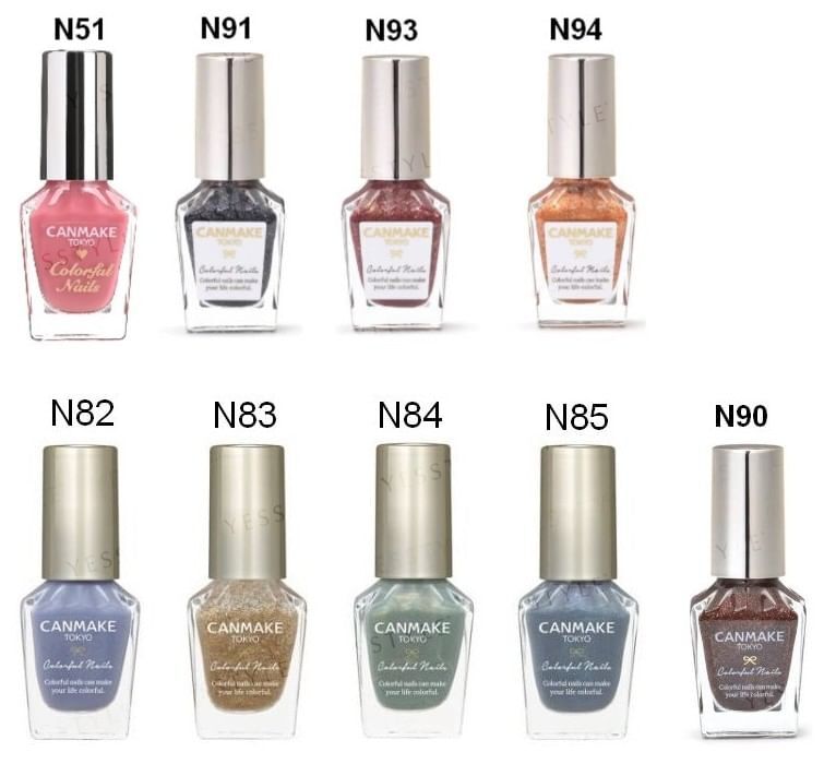 Canmake Colorful Nails Polish - N111 Apricot Candy