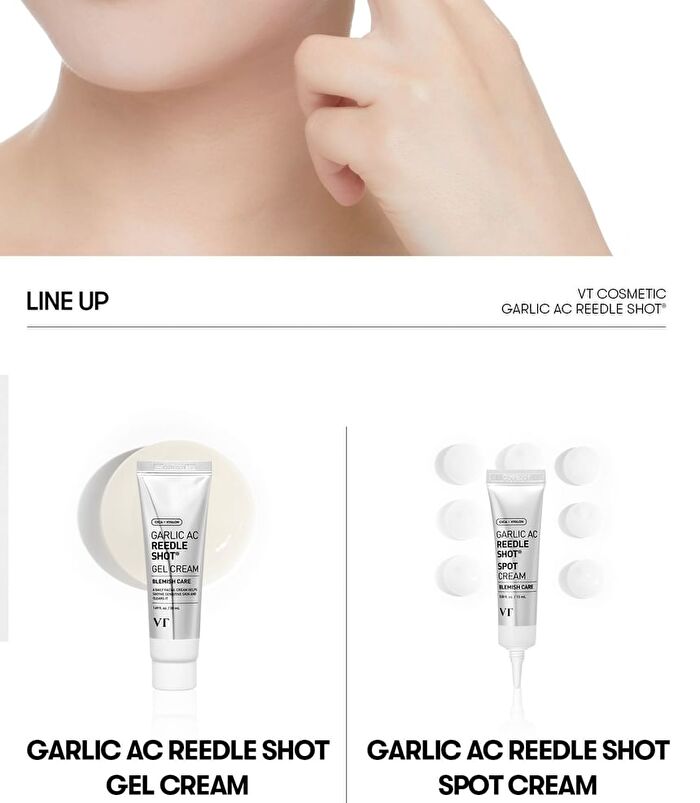 Vt Garlic AC Reedle Shot Gel Cream - 50ml