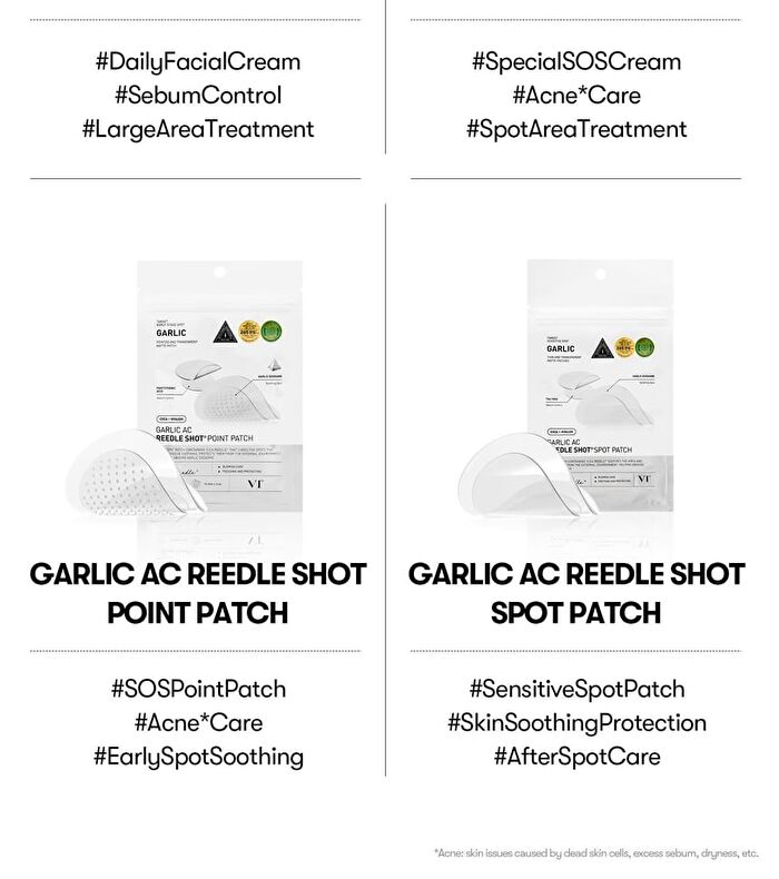Vt Garlic AC Reedle Shot Gel Cream - 50ml
