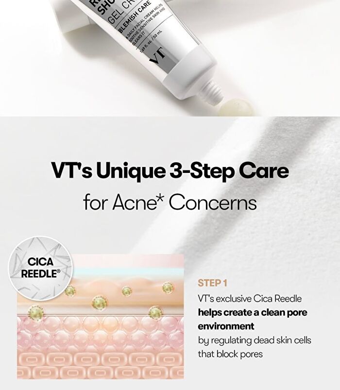 Vt Garlic AC Reedle Shot Gel Cream - 50ml
