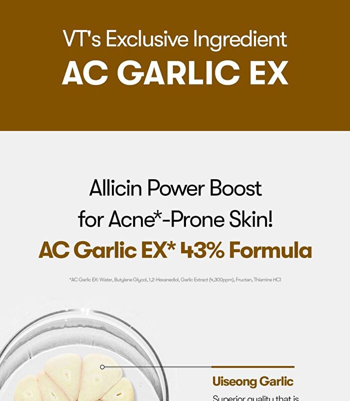 Vt Garlic AC Reedle Shot Gel Cream - 50ml