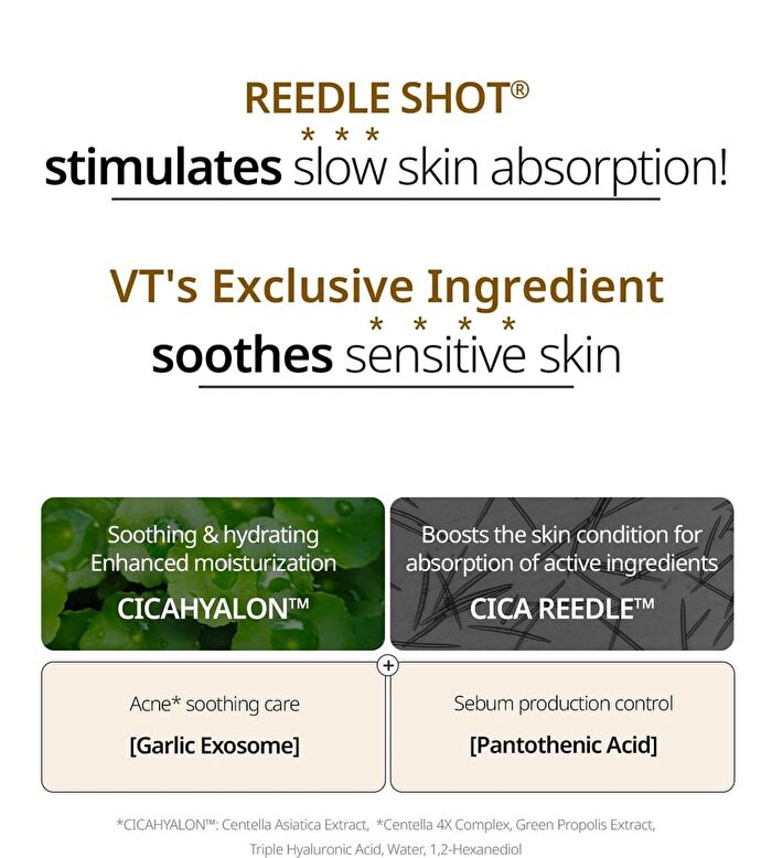 Vt Garlic AC Reedle Shot Point Patch - 9 patches