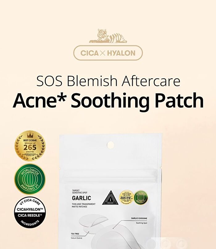 Vt Garlic AC Reedle Shot Spot Patch - 48 patches