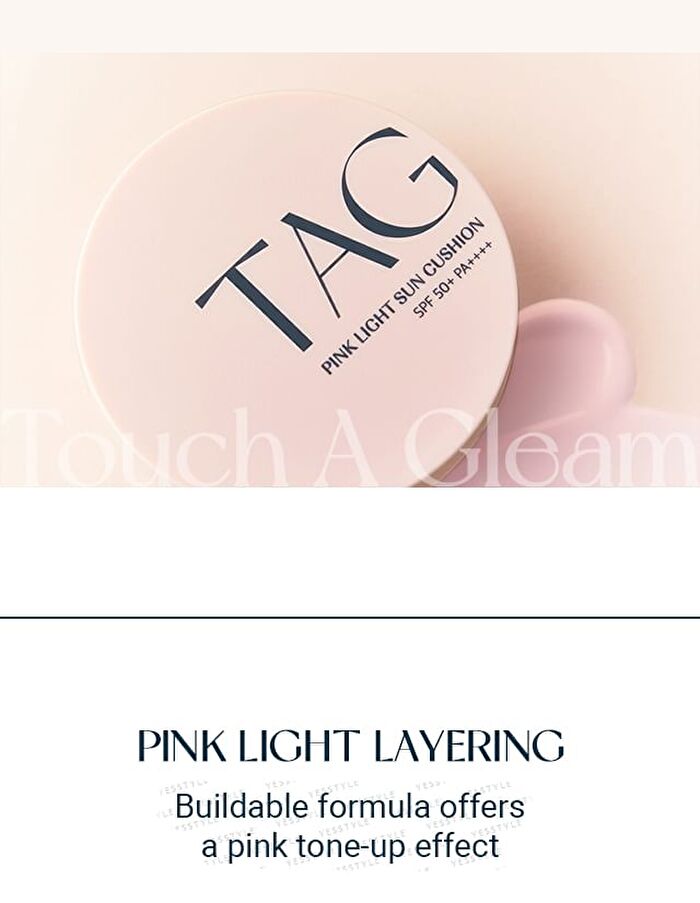 too cool for school TAG Pink Light Sun Cushion - 15g