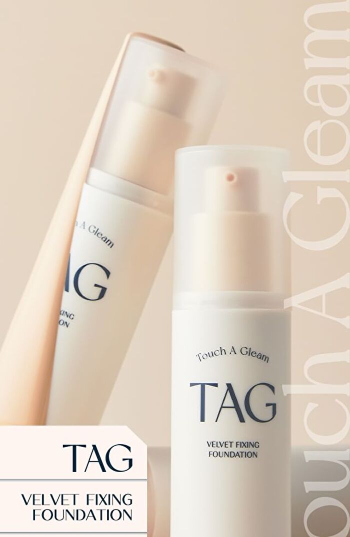 too cool for school TAG Velvet Fixing Foundation - 2 Colors - #01 Light Beige