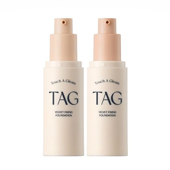 too cool for school TAG Velvet Fixing Foundation - 2 Colors - #02 Natural Beige