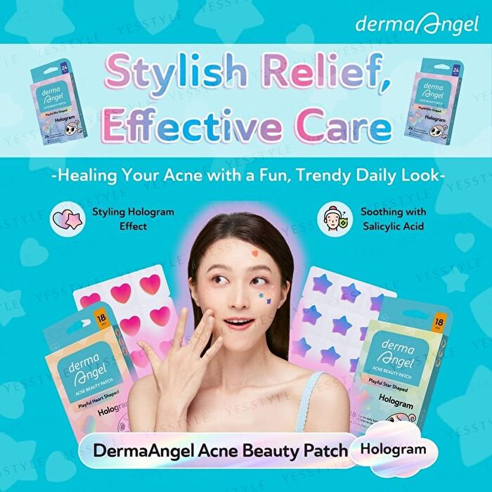 Acne Beauty Patch - Playful Mix Shaped - 24 pcs