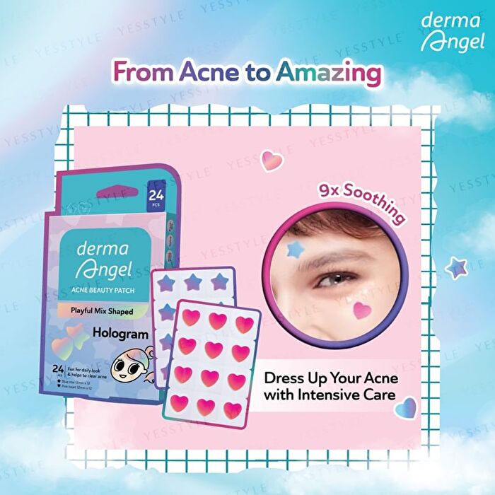 Acne Beauty Patch - Playful Mix Shaped - 24 pcs