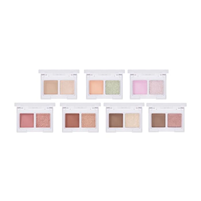 too cool for school TAG Gleam On Eye Palette - 7 Types - #04 Rose Muhly
