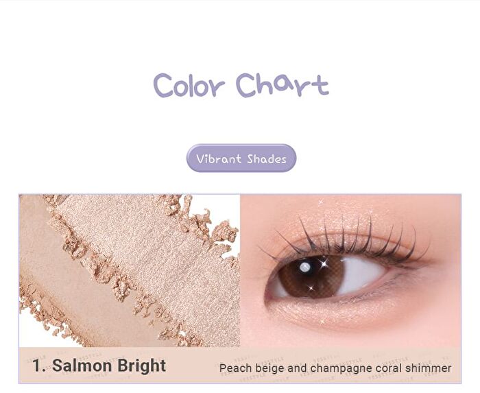 too cool for school TAG Gleam On Eye Palette - 7 Types - #07 Essential Taupe