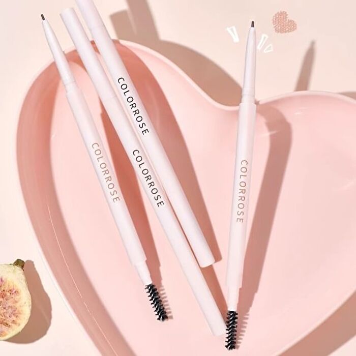 Colorrose Slim Pocket Eyebrow Pen - 4 Colors - 02# Dark Brown - 30mg