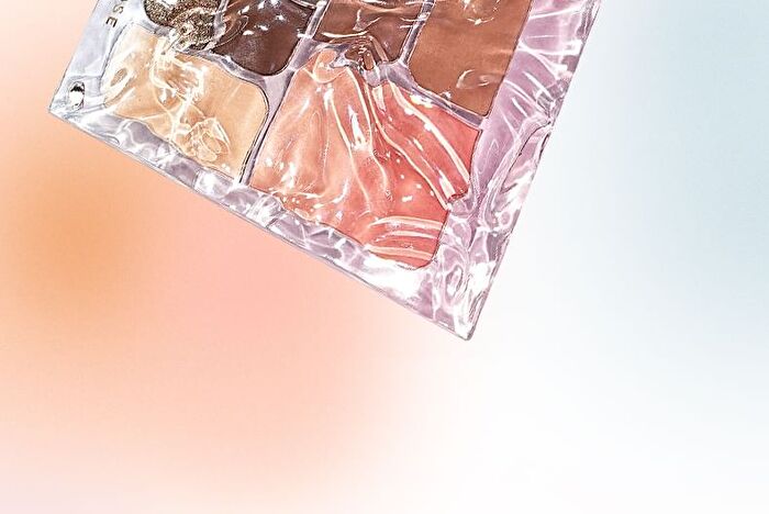 Colorrose Water Ripple Series Comprehensive Makeup Palette - 2 Types - CR776 Cream Iris Blue - 10g