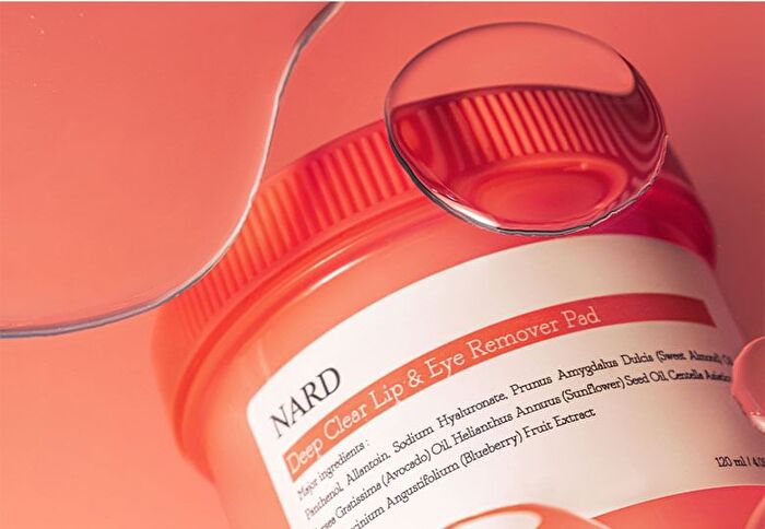 Nard Deep Clear Lip & Eye Remover Pad - 70 pads