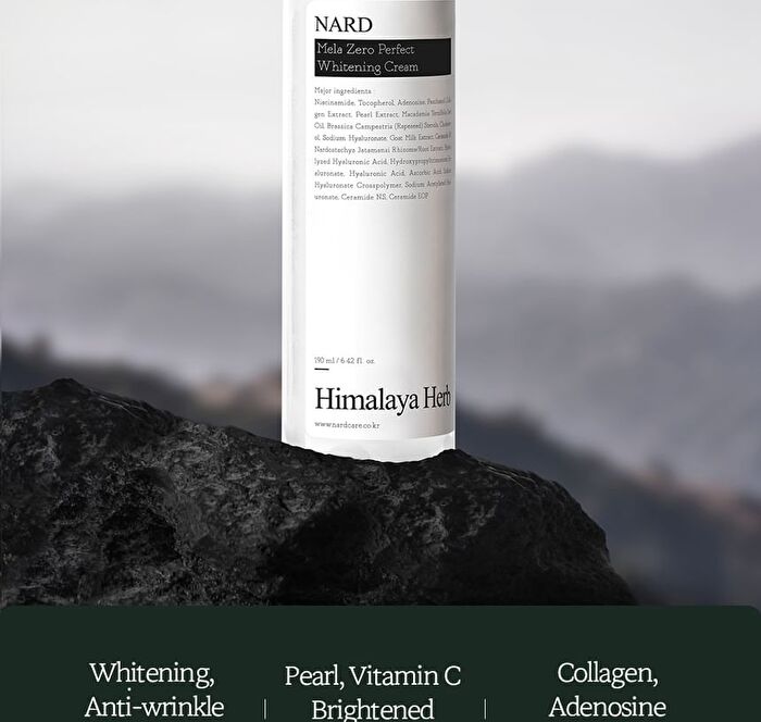 Mela Zero Perfect Whitening Cream - 190ml