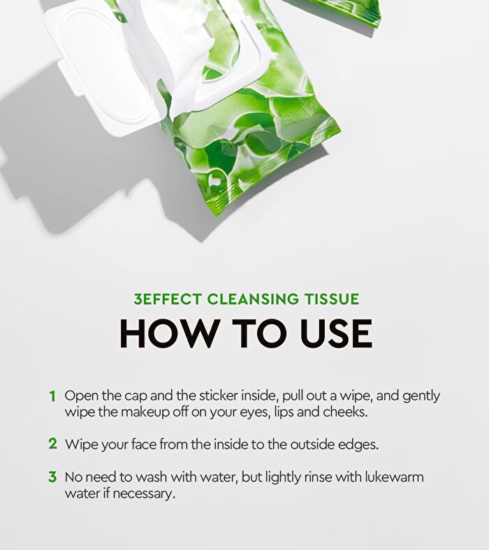 Three Effect Cleansing Tissue - 2025 Version - 20 sheets