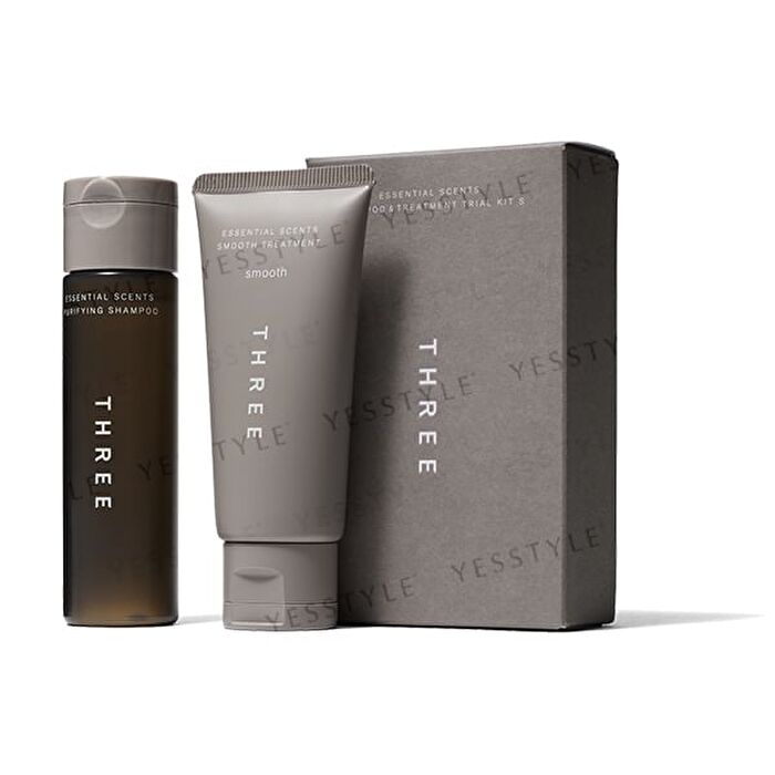 THREE Essential Scents Shampoo & Treatment Trial Kit S - 40ml + 30g