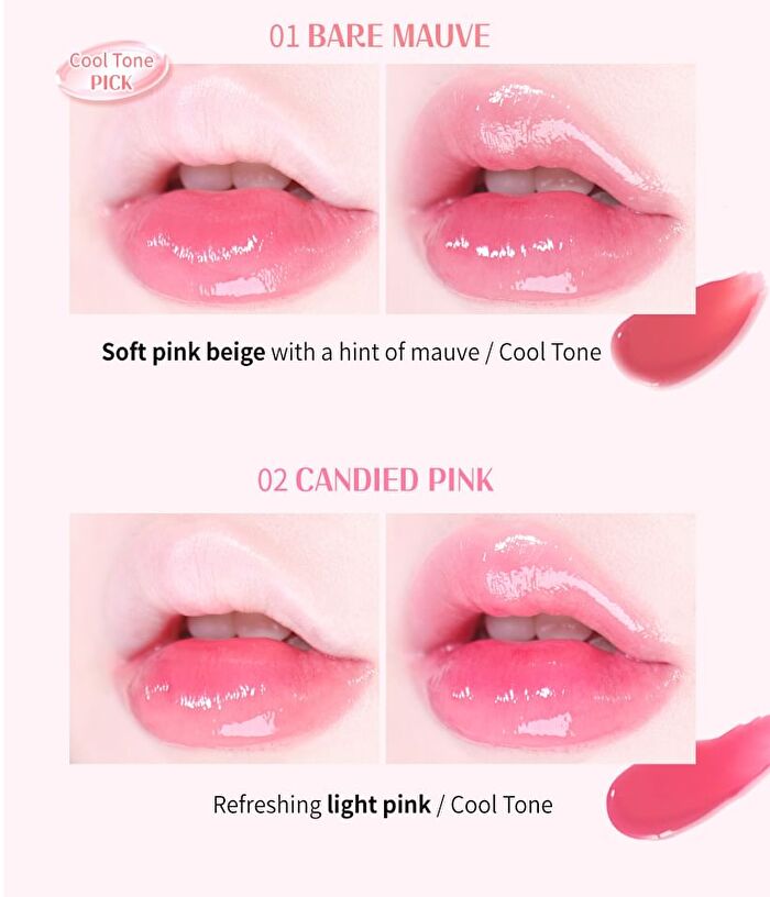 Mqny Dewy Water Glow Lip Tint - 9 Colors - #07 Apricot Chew