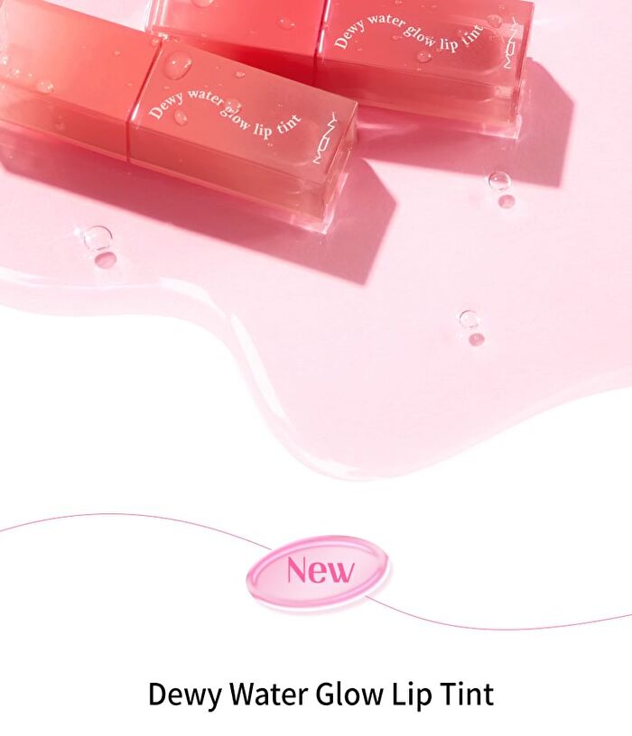 Mqny Dewy Water Glow Lip Tint - 9 Colors - #09 Peanut Peach