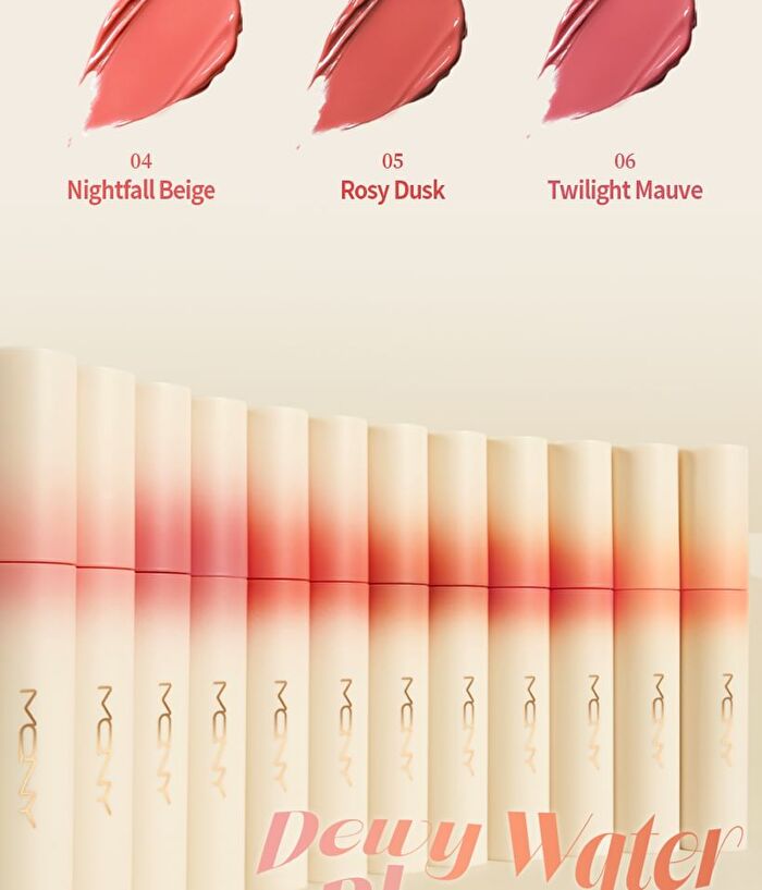 Mqny Dewy Water Blur Tint - 6 Colors - #01 Peach Dawn