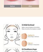 Mqny Fake Up 3 Color Shading & Brush Set- 3 Types - Neutral Brown