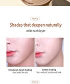Mqny Fake Up 3 Color Shading & Brush Set- 3 Types - Neutral Brown