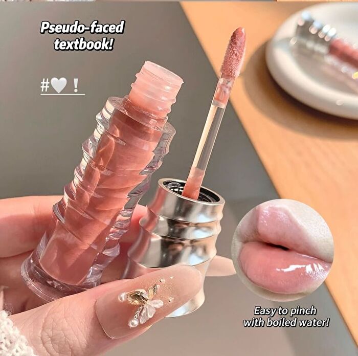 Water Light Mirror Lip Gloss - 4-6 - #06 Amber Iced