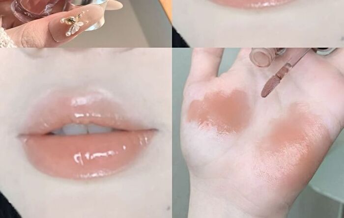 Water Light Mirror Lip Gloss - 4-6 - #06 Amber Iced