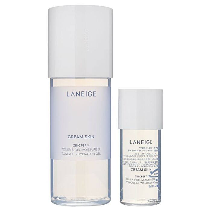 Cream Skin Toner & Gel Moisturizer Gift Set - 2 pcs