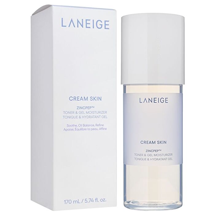 Cream Skin Zincpep Toner & Gel Moisturizer - 170ml