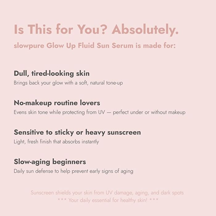 Glow Up Fluid Sun Serum - 50ml
