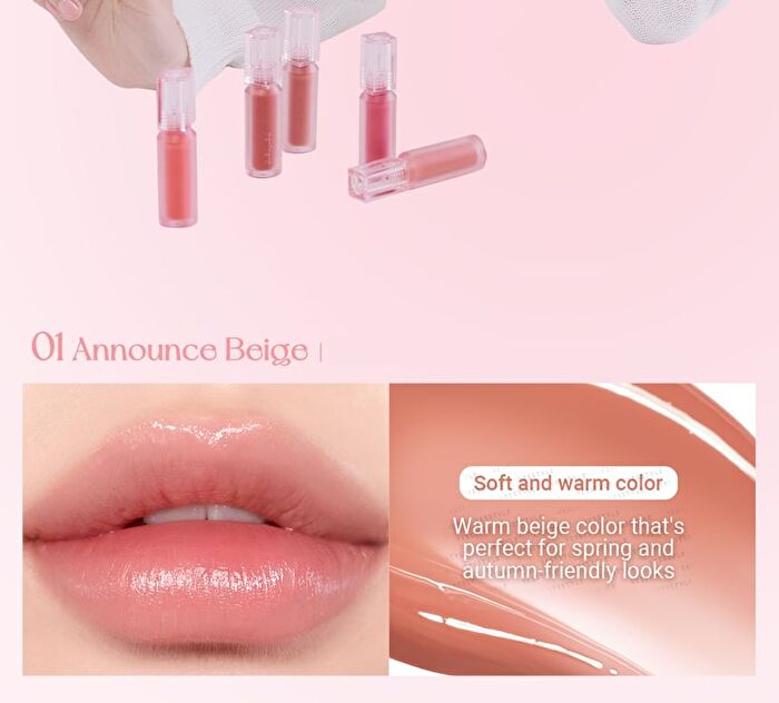 peripera Water Bare Tint - 7 Colors - #15 Buying Pink
