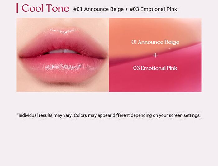 peripera Water Bare Tint - 7 Colors - #15 Buying Pink