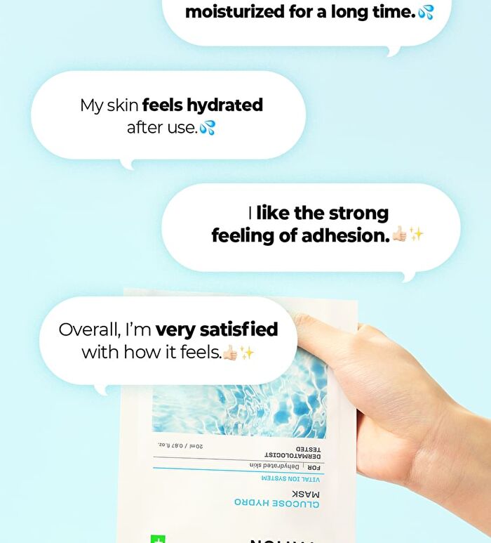 Fation Glucose Hydro Mask - 20ml x 1 sheet