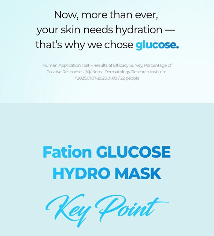 Fation Glucose Hydro Mask - 20ml x 1 sheet