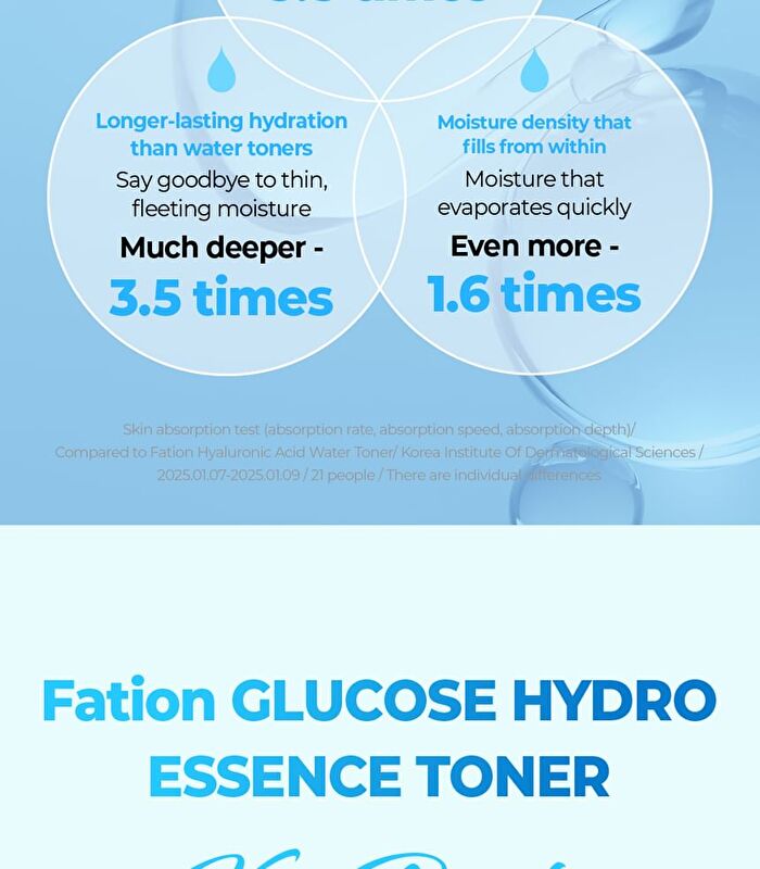 Fation Glucose Hydro Essence Toner - 500ml
