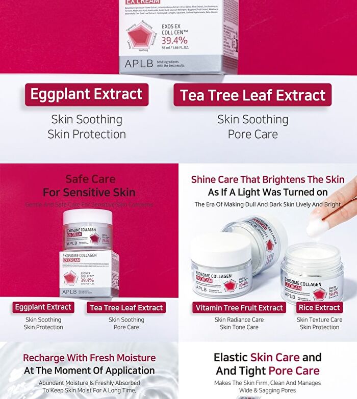 Aplb Exosome Collagen EX Cream - 55ml