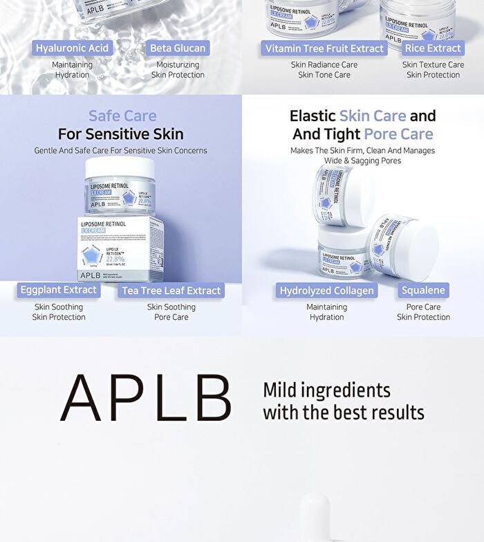 Aplb Liposome Retinol LX Cream Set - 2 pcs