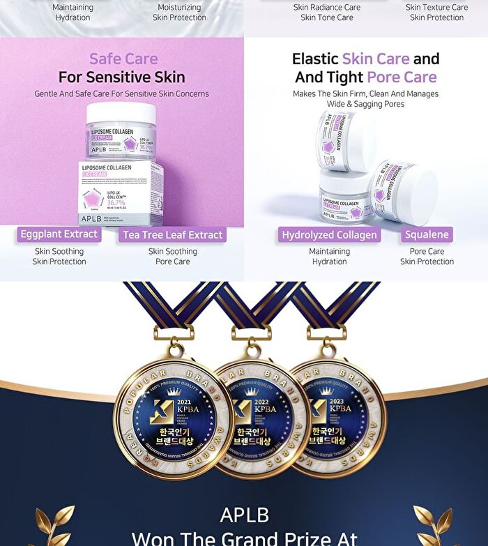 Aplb Liposome Collagen LX Cream Set - 2 pcs
