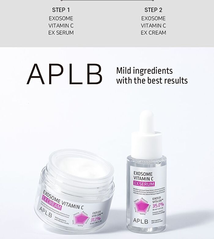 Aplb Exosome Vitamin C EX Cream Set - 2 pcs