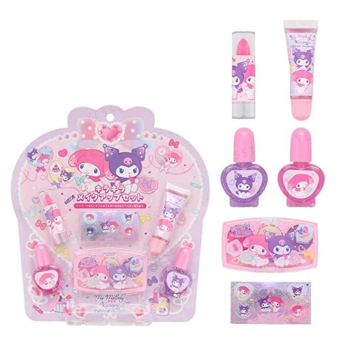 Shobido Sanrio My Melody & Kuromi Kirakira Makup Set - 6 pcs