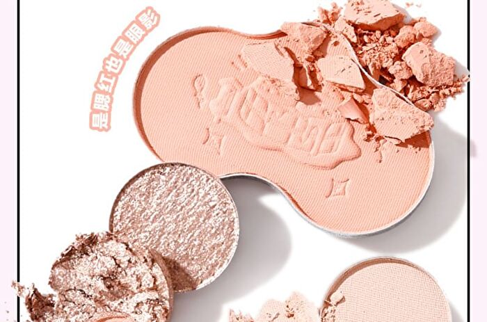 A Flip Eye Shadow Blush Palette - - #6 Blue Coconut