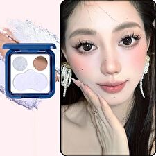xixi A Flip Eye Shadow Blush Palette - - #6 Blue Coconut