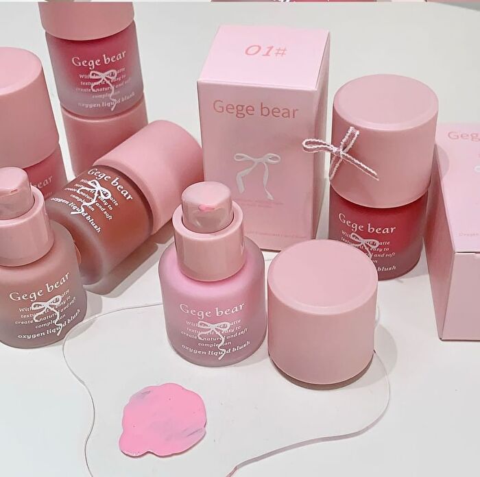 Oxygen Liquid Cheek Blusher Stick - 8 Colors - #07 Fig