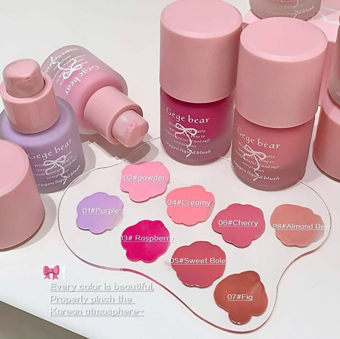 Oxygen Liquid Cheek Blusher Stick - 8 Colors - #08 Almond Dew