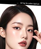 Soft Mist & Fine Liquid Eyeliner Pencil - 2 Colors - #01 Cool black